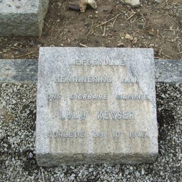 KEYSER Lulu -1945