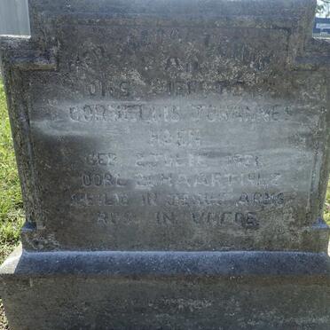 KOEN Cornelius Johannes 193?-1942