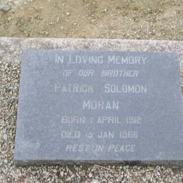 MORAN Patrick Solomon 1912-1966