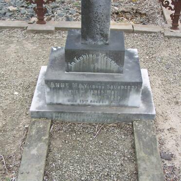 MAY Anne nee SAUNDERS 