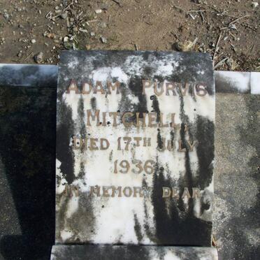 MITCHELL Adam Purvis -1936