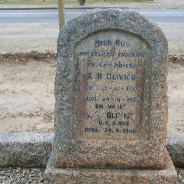 OLIVIER ? 1866-1946 &amp; E.H. 187?-192?