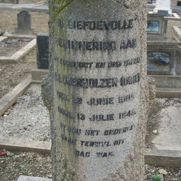 OBERHOLZER J.J. 1905-1945