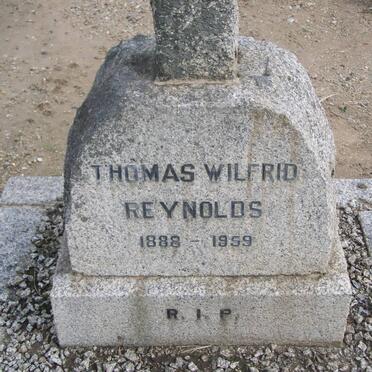 REYNOLDS Thomas Wilfred 1888-1959