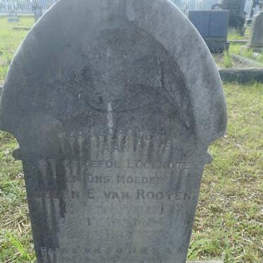 ROOYEN Helen E., van nee DU PREEZ 1884-1923