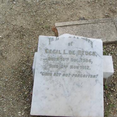 REUCK Cecil L., de 1906-1912