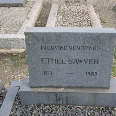 SAWYER Ethel 1871-1958