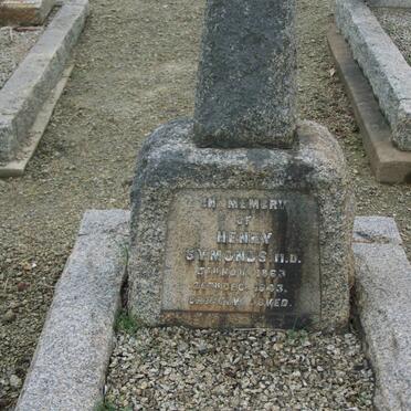 SYMONDS Henry 1863-1943