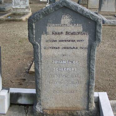 SCHEEPERS J.C. Krog 1870-1919 :: SCHEEPERS Johan Krog 1898-1935