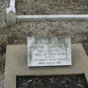 SERFONTYN Maggie 1857-1940