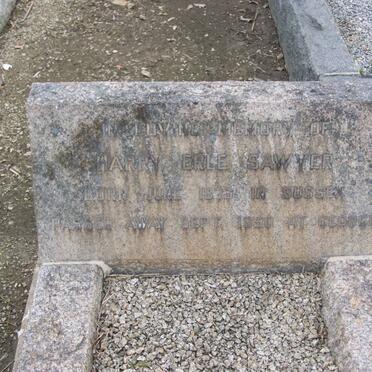 SAWYER Harry Erle 1873-1950