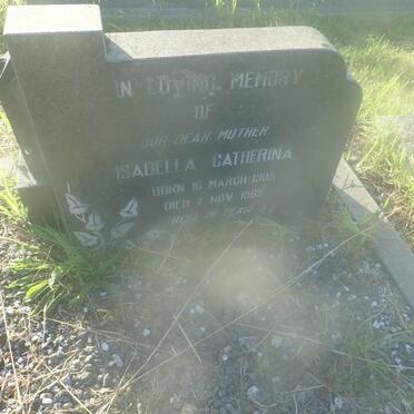 STEVENS Isabella Catherina 1905-1969