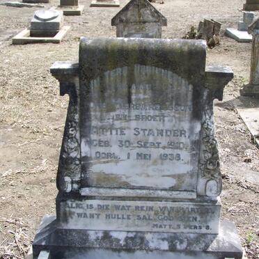 STANDER Attie 1910-1938