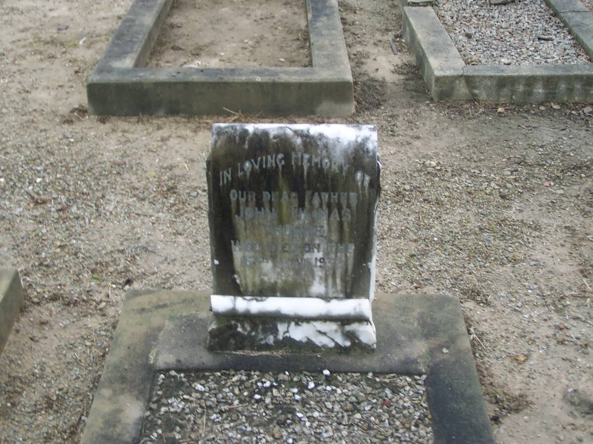 THORNE John Thomas 1932