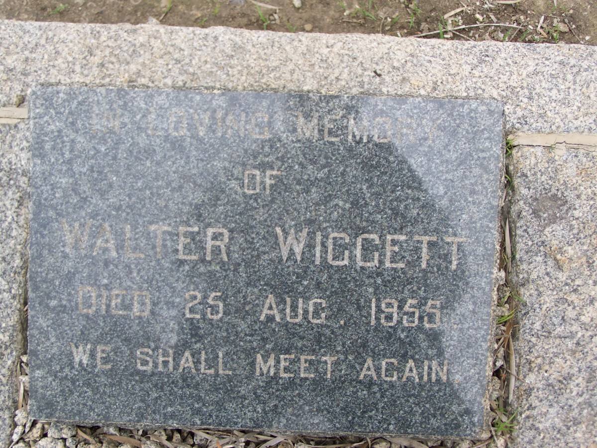 WIGGETT Walter -1955