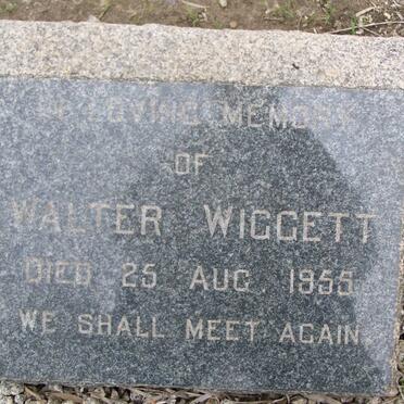 WIGGETT Walter -1955