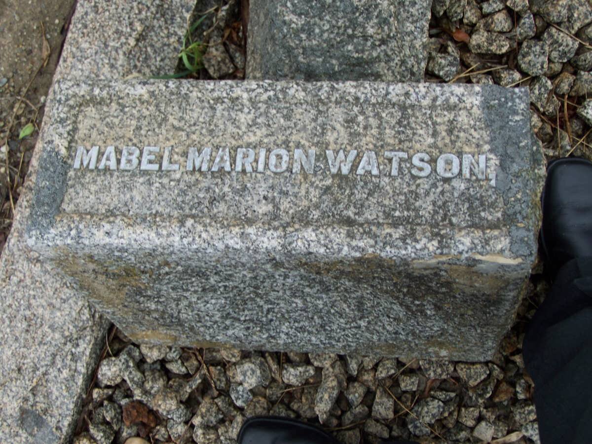 WATSON Mabel Marion 1868-1930 _1