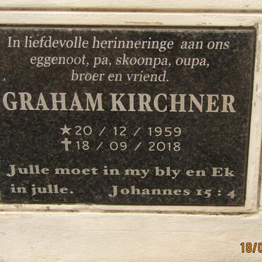KIRCHNER Graham 1959-2018