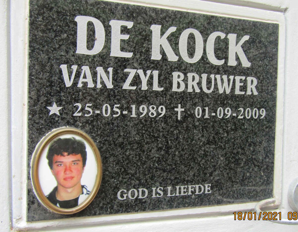KOCK Van Zyl Bruwer, de 1989-2009
