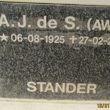 STANDER A.J. de S. 1925-2006