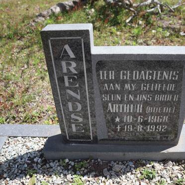 ARENDSE Arthur 1968-1992