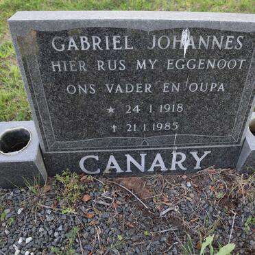 CANARY Gabriel Johannes 1918-1985