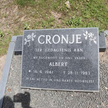 CRONJE Albert 1941-1983