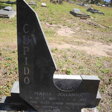 CUPIDO Maria Johanna 1923-1988