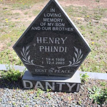 DANTYI Henry Phindi 1959-2003