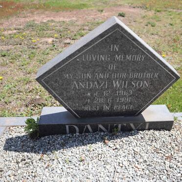 DANTYI Andazi Wilson 1963-1991