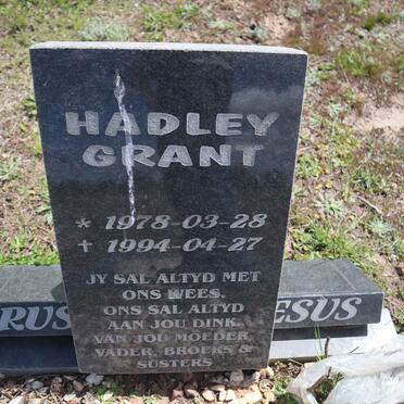GRANT Hadley 1978-1994