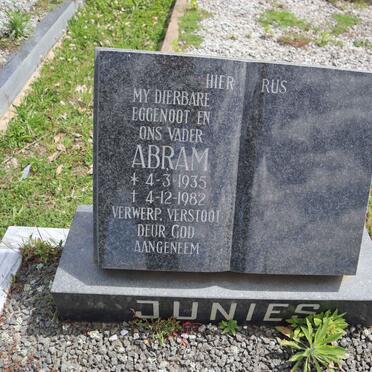 JUNIES Abram 1935-1982