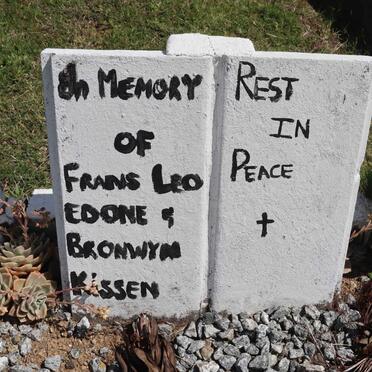 KISSEN Frans Leo Edone :: KISSEN Bronwyn