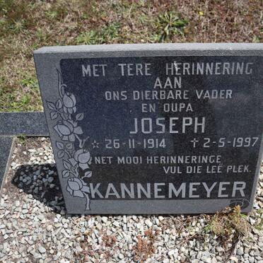 KANNEMEYER Joseph 1914-1997 