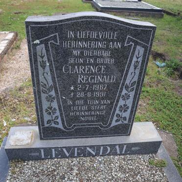 LEVENDAL Clarence Reginald 1967-1991