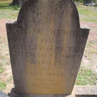 MEYER Philip J. -1933 _1