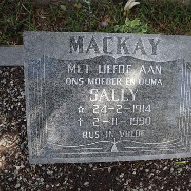 MACKAY Sally 1914-1990