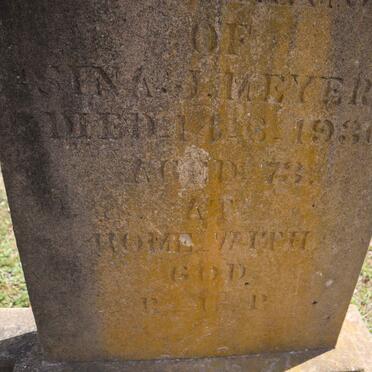 MEYER Sina J. -1930 _2