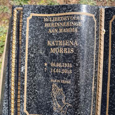 MORRIS Katriena 1933-2013