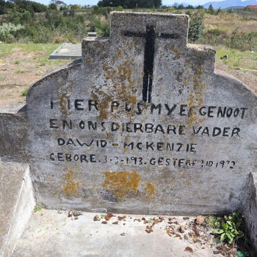 MCKENZIE Dawid 193?-1972