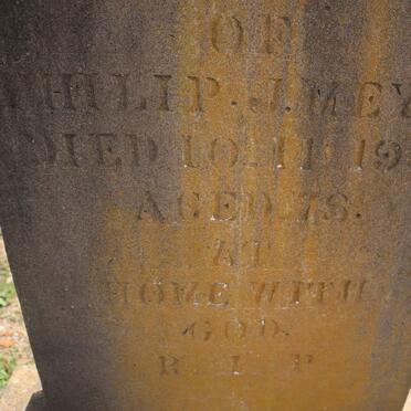 MEYER Philip J. -1933 _2