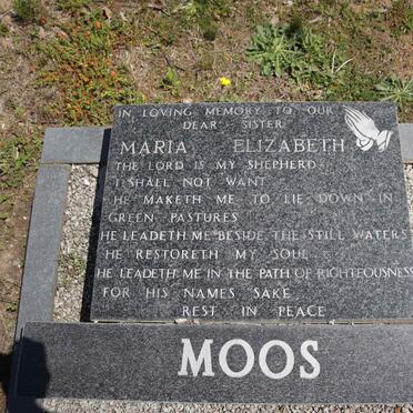 MOOS Maria Elizabeth
