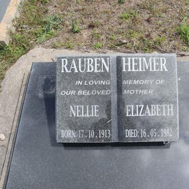 RAUBENHEIMER Nellie Elizabeth 1913-1982