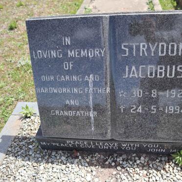 STRYDOM Jacobus 1921-1994