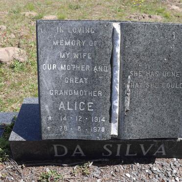 SILVA Alice, da 1914-1978