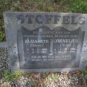 STOFFELS Cornelius 1920-1999 & Elizabeth 1925-1992