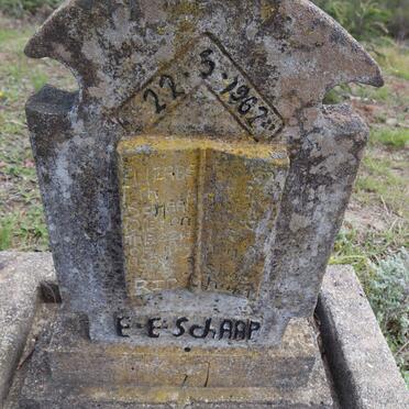 SCHAAP Elizabeth E. -1962