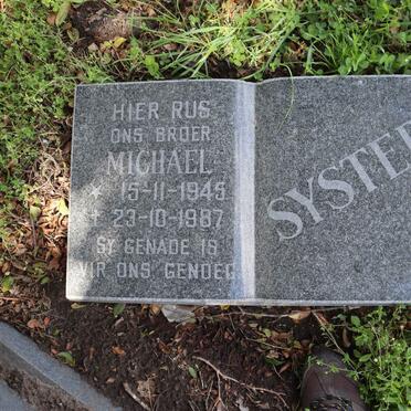 SYSTER Michael 1945-1987