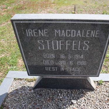 STOFFELS Irene Magdalene 1914-1988