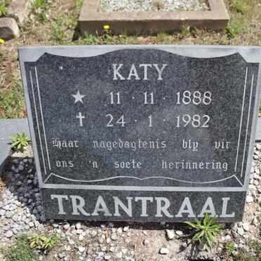 TRANTRAAL Katy 1888-1982